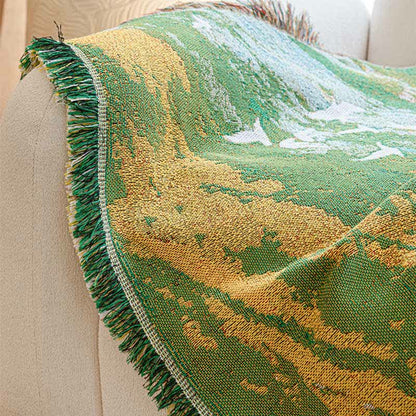 Ownkoti Oil Painting Style Bird Throw Blanket - image 8