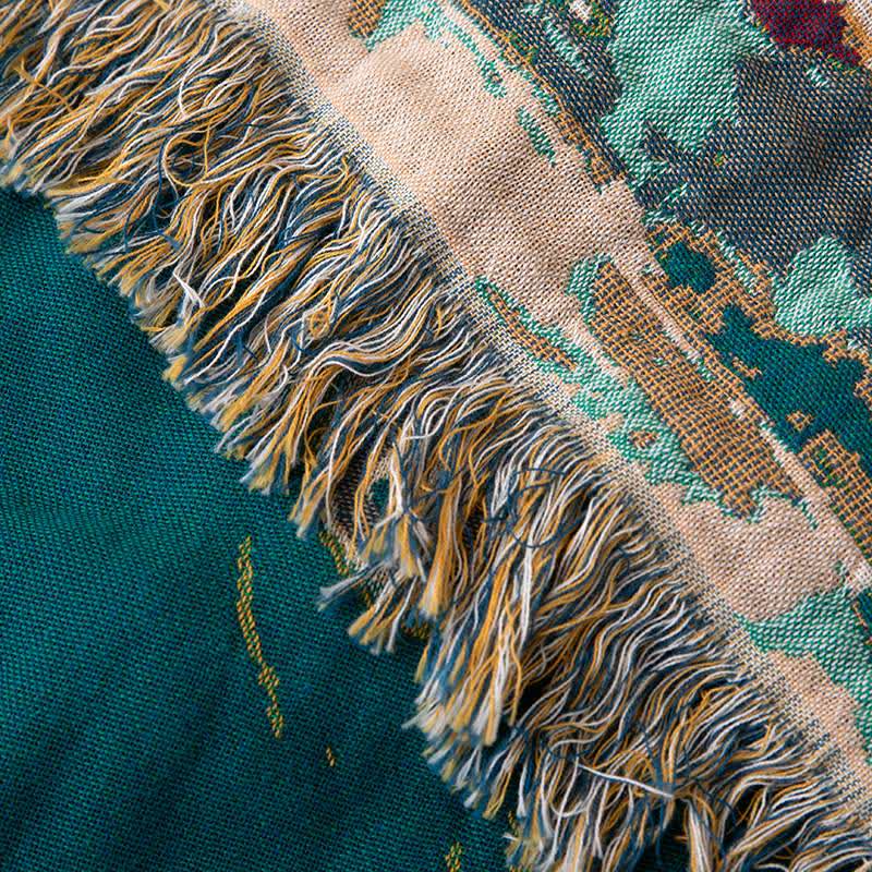 Ownkoti Mushroom & Bunny Cotton Gauze Quilt Blanket - image 5