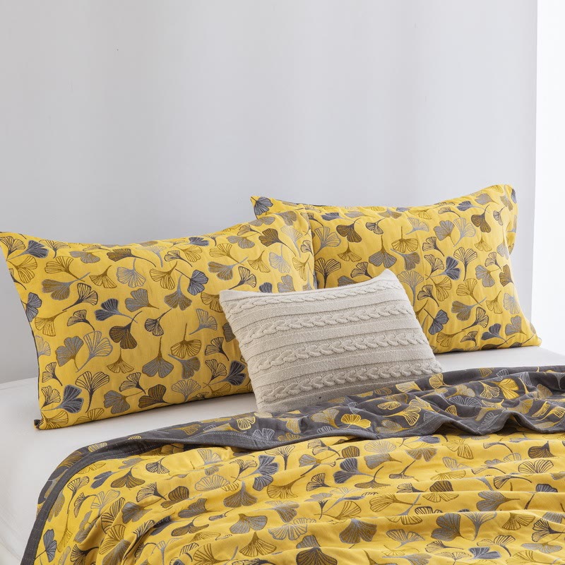 Ownkoti Country Ginkgo Biloba Organic Cotton Quilt - image 14