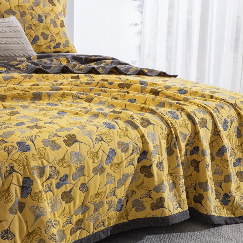 Ownkoti Country Ginkgo Biloba Organic Cotton Quilt - image 15