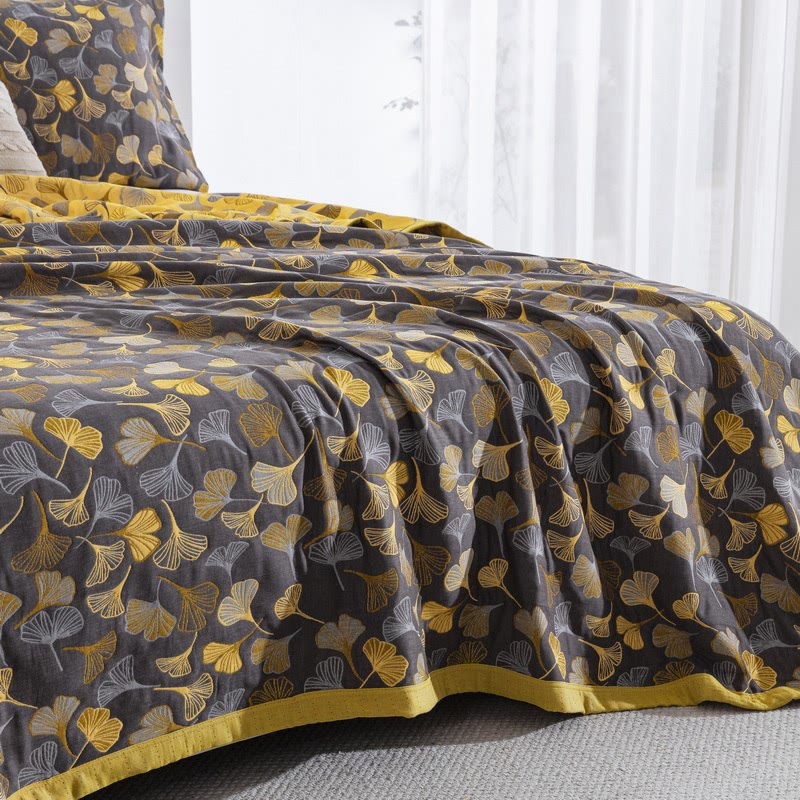 Ownkoti Country Ginkgo Biloba Organic Cotton Quilt - image 5