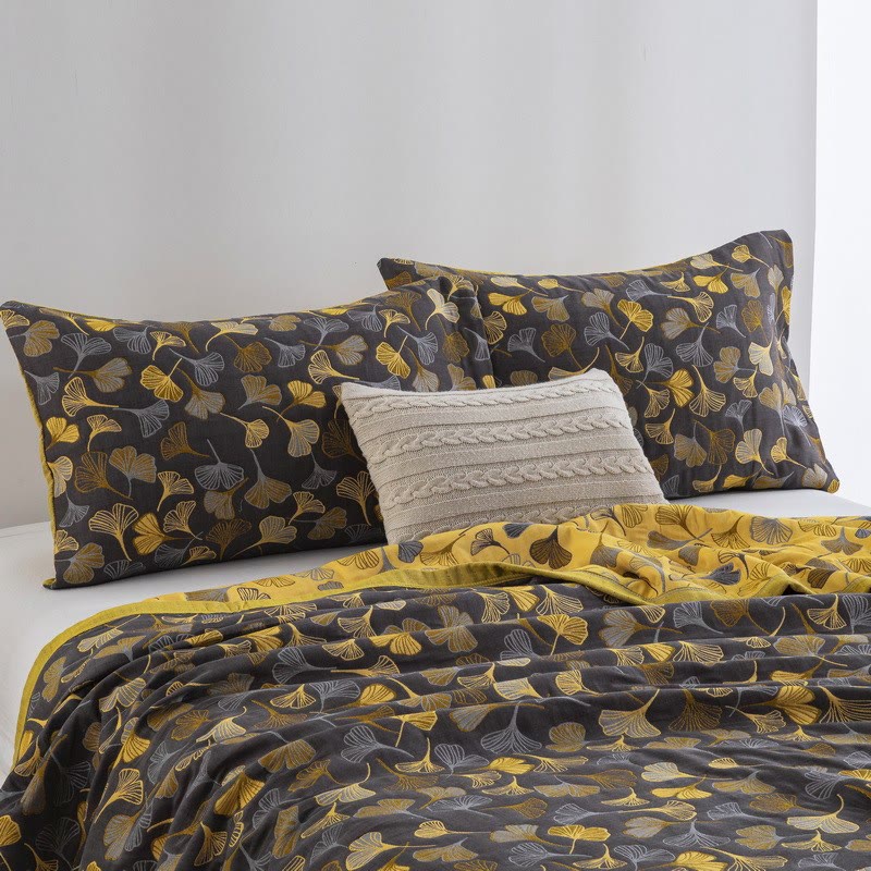 Ownkoti Country Ginkgo Biloba Organic Cotton Quilt - image 4