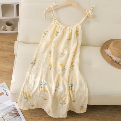 Ownkoti Country Style Floral Camisole Nightgown - image 1