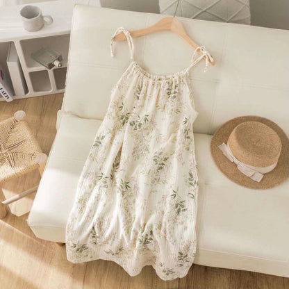 Ownkoti Fresh Country Leaf Cotton Camisole Nightgown - image 1