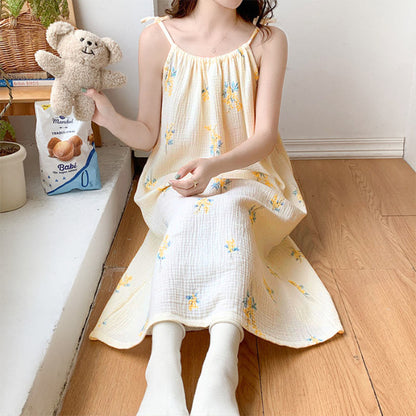 Ownkoti Country Style Floral Camisole Nightgown - image 6