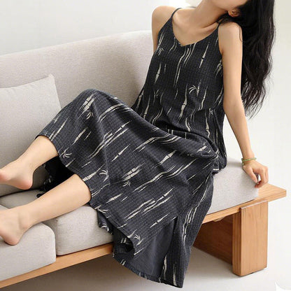 Ownkoti Bamboo Inspired Pure Cotton Camisole Nightgown - image 5