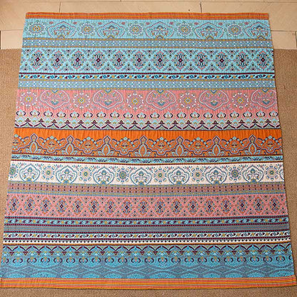 Ownkoti Retro Stripe Pattern Cotton Quilt Blanket - image 5