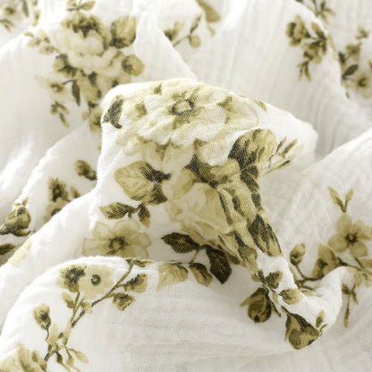 Ownkoti Vintage Peony Cotton Gauze Pajama Set - image 5