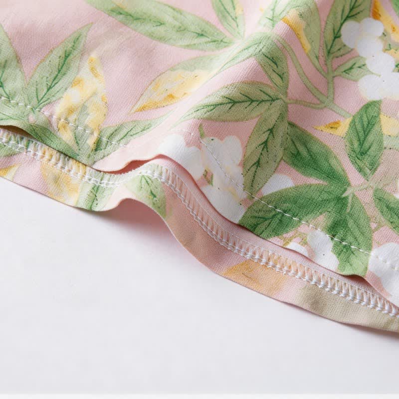 Ownkoti Oriental Floral & Leaf Pajama Set - image 4