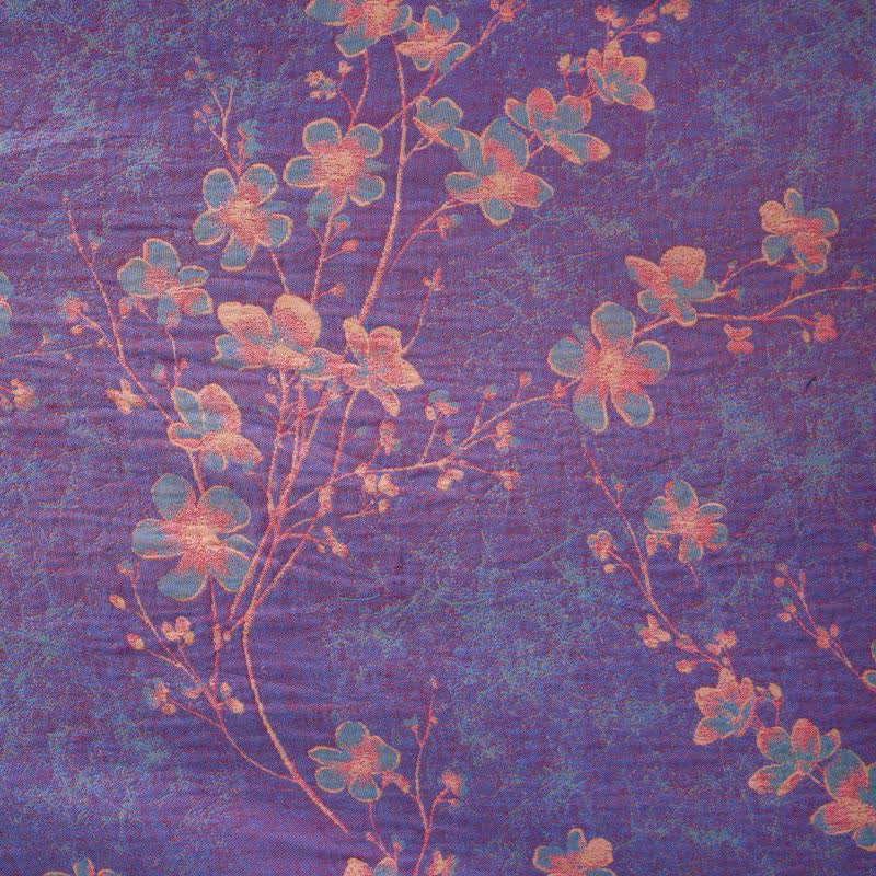 Ownkoti Branch & Floral Short Sleeve Cotton Robe - image 7