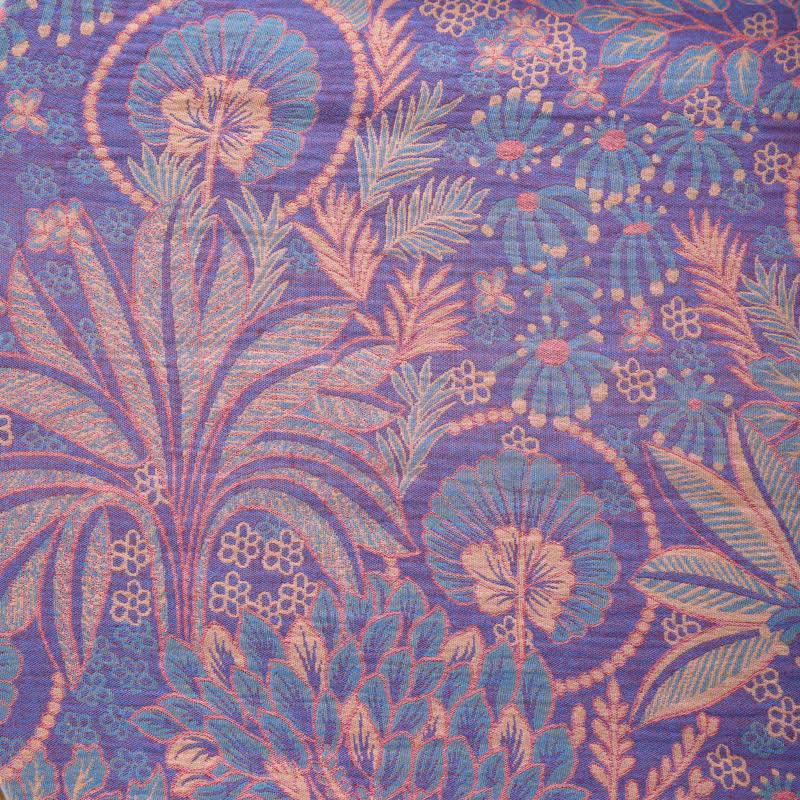 Ownkoti Jungle Leaf Short Sleeve Cotton Robe - image 6