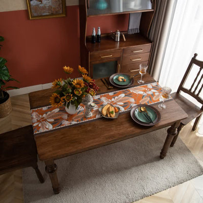 Ownkoti Artistic Corn Jacquard Tassel Table Runner - image 3