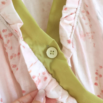 Ownkoti Ditsy Floral Cotton Gauze Kimono Nightgown - image 7