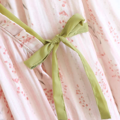 Ownkoti Ditsy Floral Cotton Gauze Kimono Nightgown - image 6