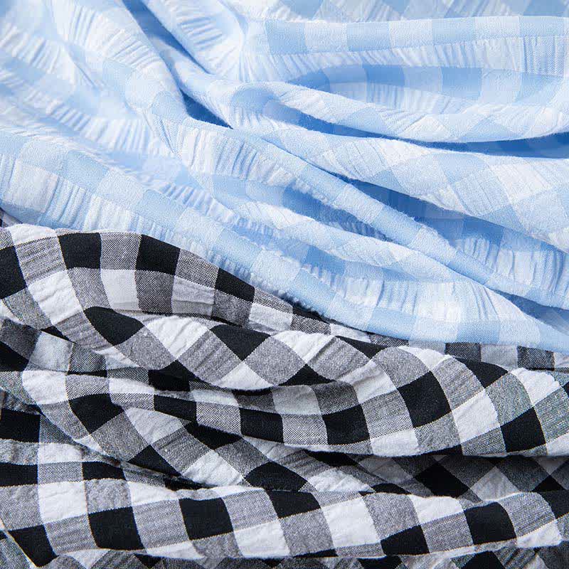 Ownkoti Classic Plaid Pure Cotton Nightgown - image 4