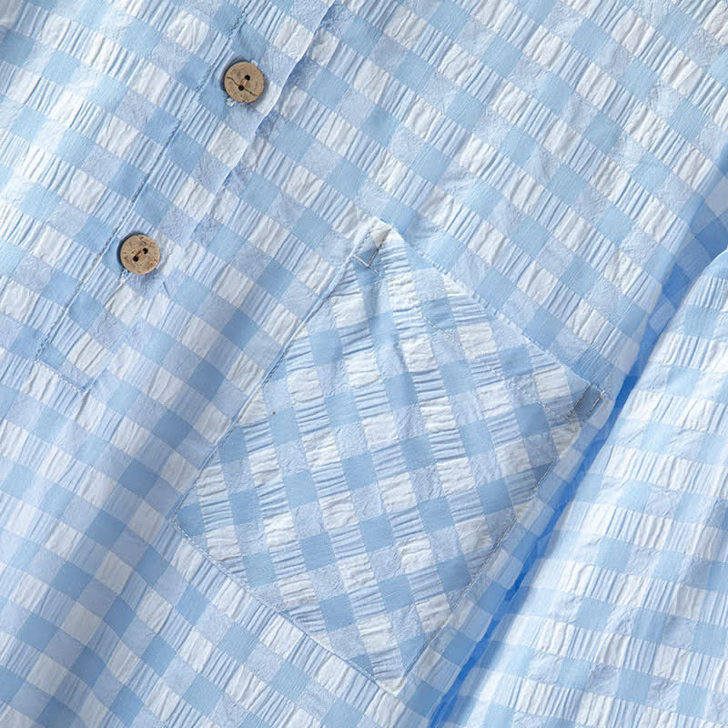 Ownkoti Classic Plaid Pure Cotton Nightgown - image 13