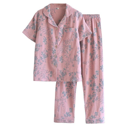 Ownkoti Branch & Floral Pure Cotton Pajama Set - image 14