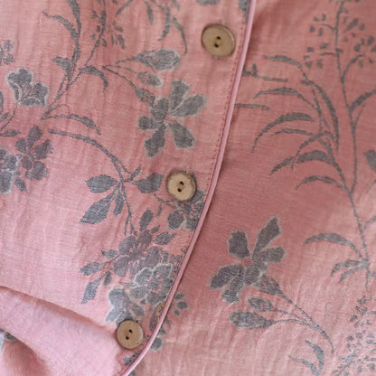 Ownkoti Branch & Floral Pure Cotton Pajama Set - image 9
