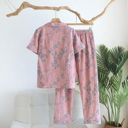 Ownkoti Branch & Floral Pure Cotton Pajama Set - image 4