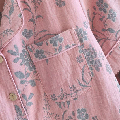 Ownkoti Branch & Floral Pure Cotton Pajama Set - image 7