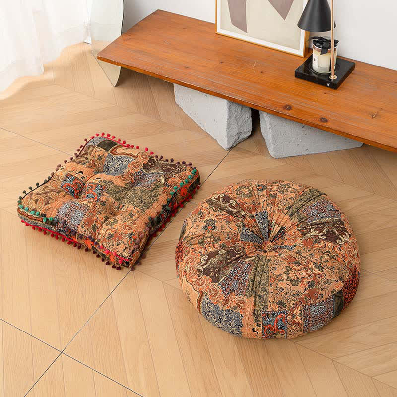 Ownkoti Bohemian Patchwork Mandala Floor Pillow - image 2