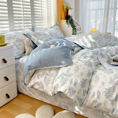 Ownkoti Elegant Forest Pure Cotton Bedding Set(4PCS) - image 4