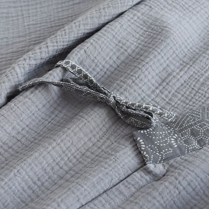 Ownkoti Ethnic Style Cotton Gauze Kimono Pajamas - image 8