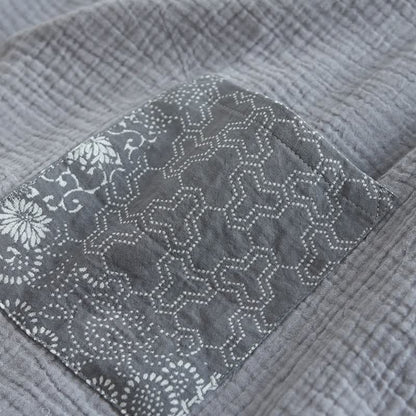 Ownkoti Ethnic Style Cotton Gauze Kimono Pajamas - image 6