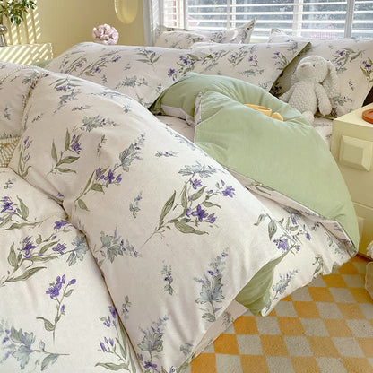 Ownkoti Rustic Floral Pure Cotton Bedding Set(4PCS) - image 4