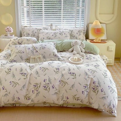 Ownkoti Rustic Floral Pure Cotton Bedding Set(4PCS) - image 7