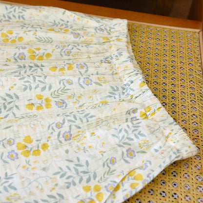 Ownkoti Tulip & Leaf Cotton Gauze Pajama Set - image 7