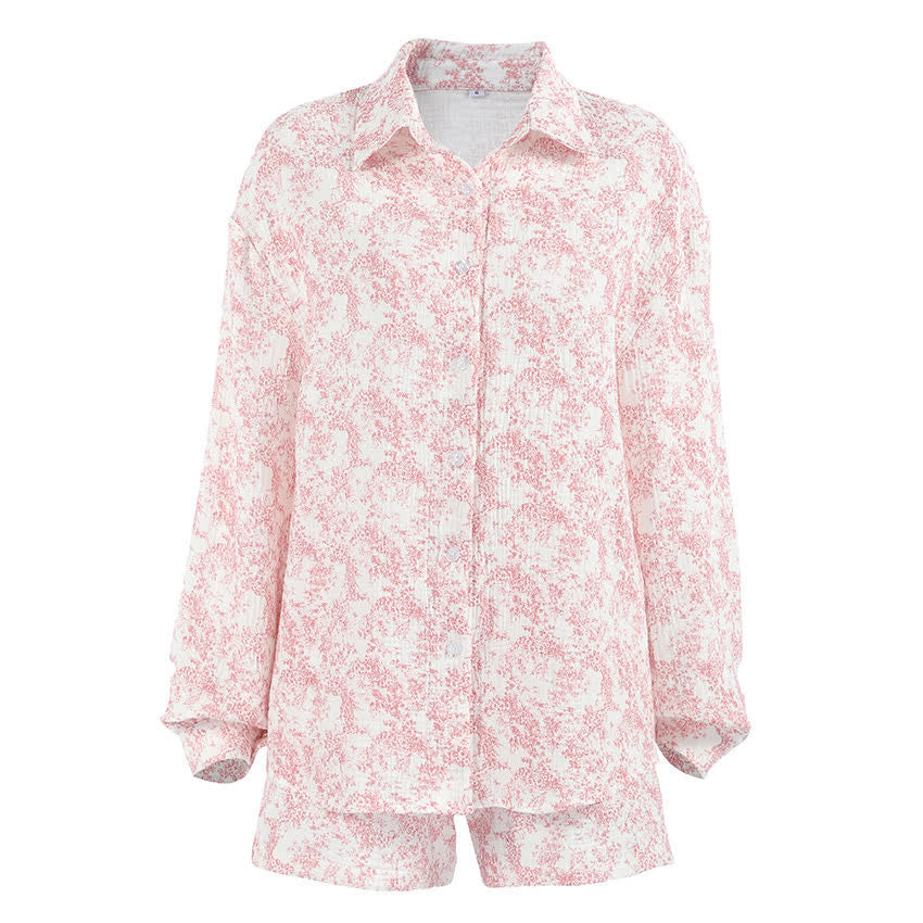 Ownkoti Abstract Art Style Cotton Pajama Set - image 7