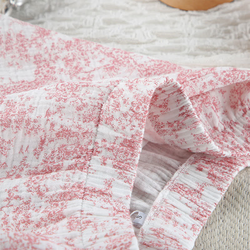Ownkoti Abstract Art Style Cotton Pajama Set - image 14