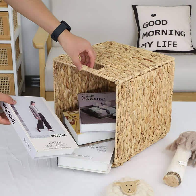 Ownkoti Minimalist Rattan-Style Collapsible Storage Basket - image 8