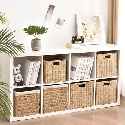 Ownkoti Minimalist Rattan-Style Collapsible Storage Basket - image 1