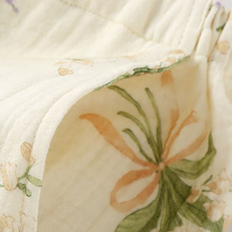 Ownkoti Floral Bouquet Cotton Gauze Pajama Set - image 9