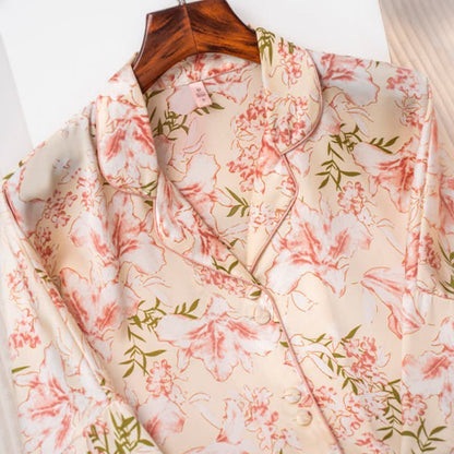 Ownkoti Rustic Pink Floral & Leaf Pajama Set - image 7