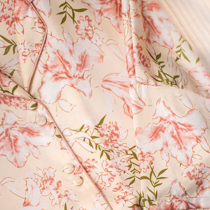 Ownkoti Rustic Pink Floral & Leaf Pajama Set - image 10