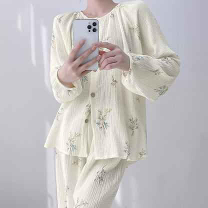 Ownkoti Bouquet Double Gauze Cotton Loungewear Set - image 2