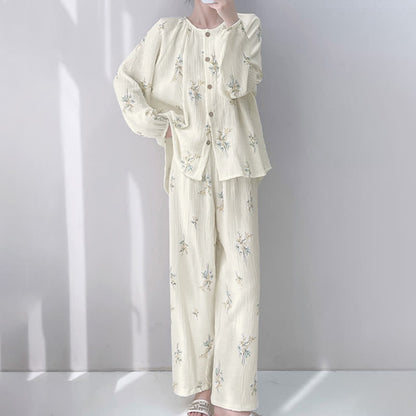 Ownkoti Bouquet Double Gauze Cotton Loungewear Set - image 1