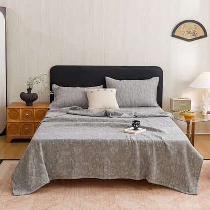 Ownkoti Floral Cotton Triple-Layer Gauze Jacquard Quilt Blanket - image 21