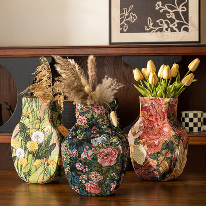 Ownkoti Garden Artistic Fabric Vase Tabletop Ornament - image 0