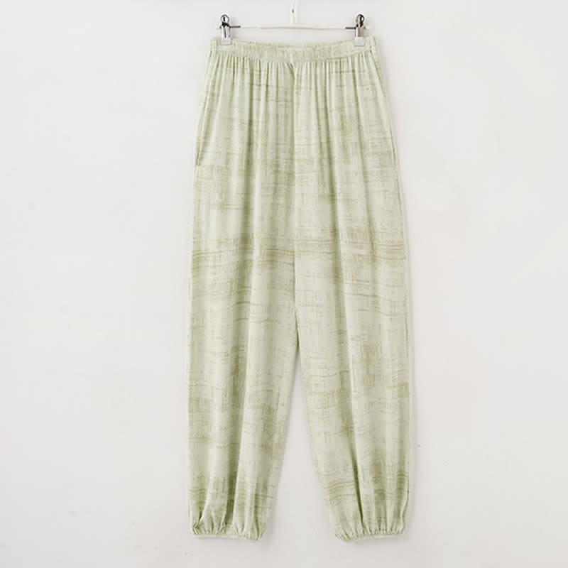 Ownkoti Artistic Watercolor-Inspired Cotton Camisole & Pants Sleepwear - image 14
