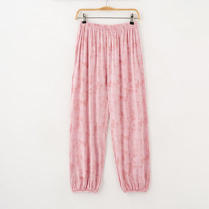 Ownkoti Artistic Watercolor-Inspired Cotton Camisole & Pants Sleepwear - image 3