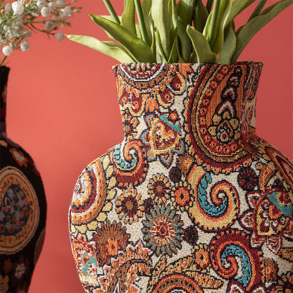Ownkoti Artistic Fabric-Wrapped Vase for Home Aesthetics - image 5