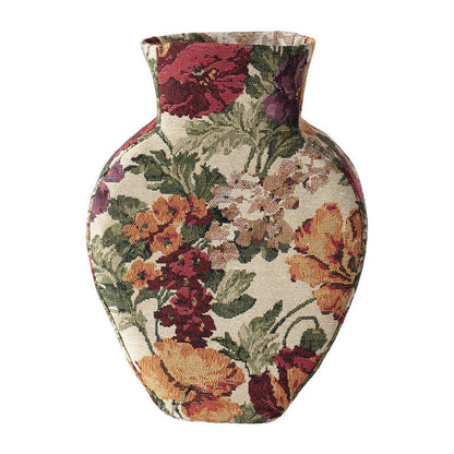 Ownkoti Handcrafted Soft-Texture Floral Decorative Vase - Beige - 3"W x 8"L x 12"H - image 8