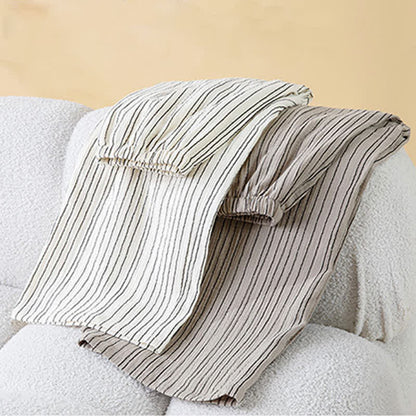 Ownkoti Minimalist Striped Cotton Sleeveless Pajama Set - image 4