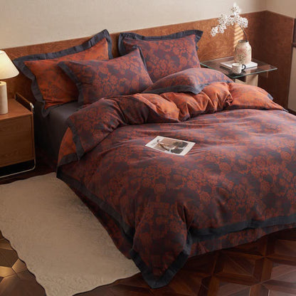 Ownkoti Vintage Floral Cotton Double Gauze Bedding(4PCS) - image 4