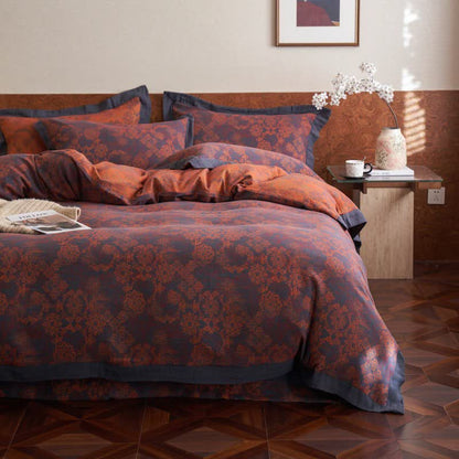 Ownkoti Vintage Floral Cotton Double Gauze Bedding(4PCS) - image 2