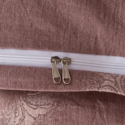 Ownkoti Vintage Pink Cotton Double Gauze Bedding(4PCS) - image 14